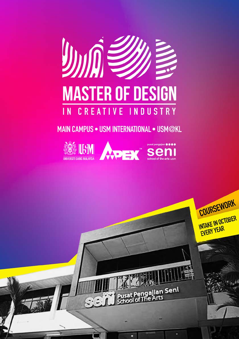 Brochure Master of Design in Creative Industry