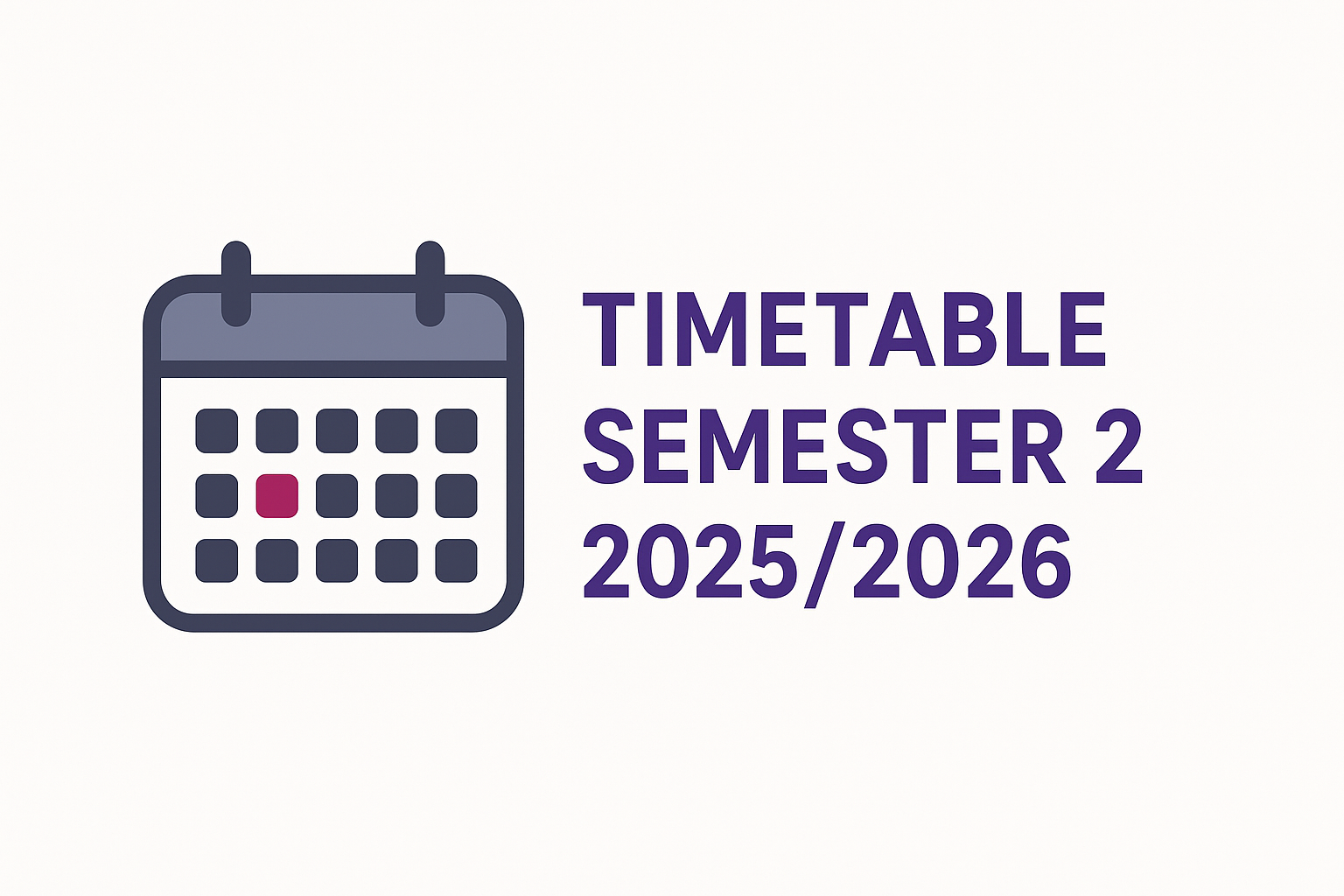 Semester 2 2024 2025